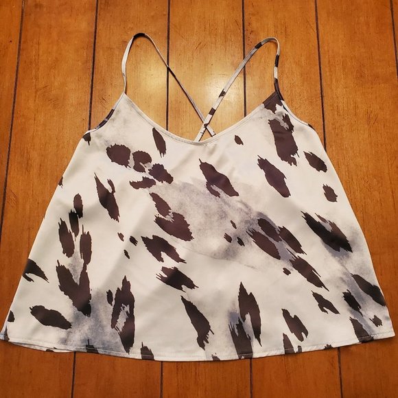 Express Sleepwear Other - Express Sleepwear Crop Top With Overlapping Butterfly Panels In The Back Sz S